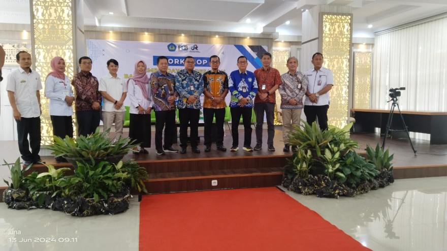 Workshop Pemberdayaan Desa dan Badan Usaha Milik Desa(BUMDes) kerjasama Direktorat Jendral Perimbang Keuangan(DJPK) dengan Fakultas Ekonomi Bisnis(FEB) Universitas Lampung(UNILA)