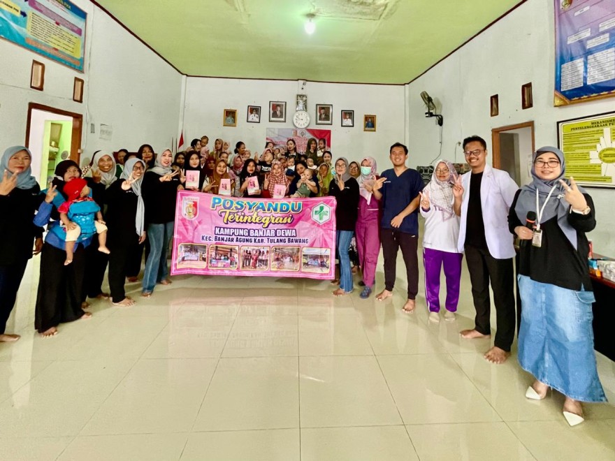 Posyandu Terintegrasi kampung Banjar Dewa